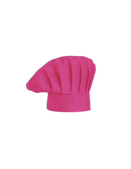 Chapeu de Cozinheiro Rosa Pink Chef Touca Unissex Ajustavel