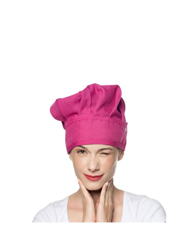 Chapeu de Cozinheiro Rosa Pink Chef Touca...