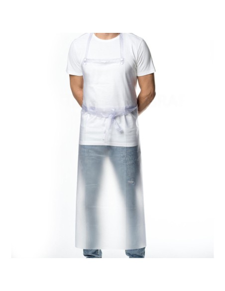 Avental Impermeavel Longo Transparente Silicone Unissex