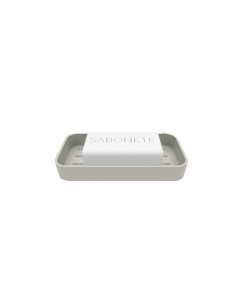 Saboneteira Porta Sabonete em Barra Bege Gelo