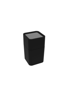 Porta Algodão Cotonete Treco Acessorio Preto