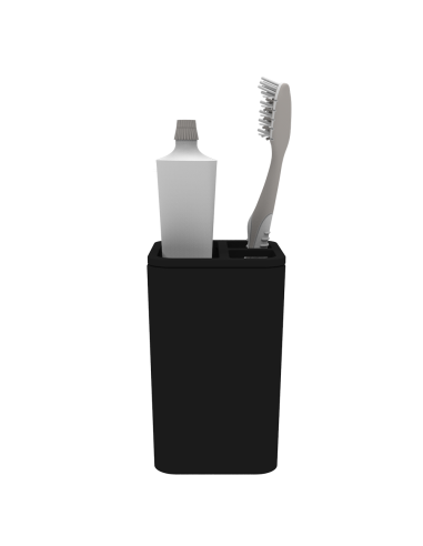 Porta Escova Dentes Caneta Treco Acessorio Preto