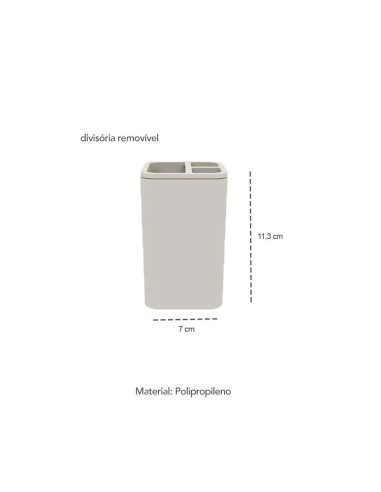 Porta Escova Dentes Caneta Acessorio Banheiro...