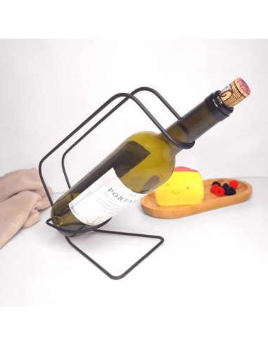 Porta Garrafa Vinho Alça Servir Suporte de Mesa...