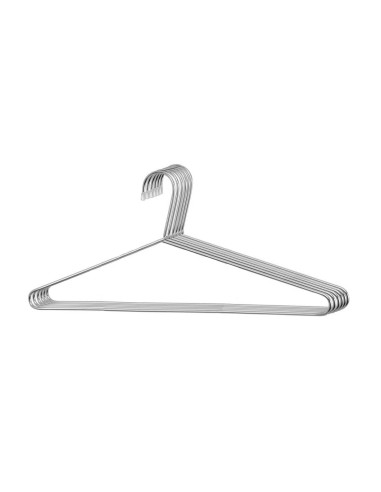 Cabide Aço Cromado Lavanderia Loja Roupa...