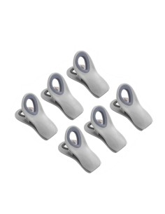 Prendedor Clipes Pregador Fecha Embalagem Saco Com Ima 6un