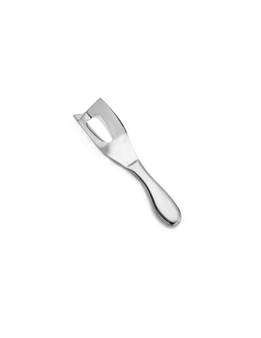 Faca de Manteiga e Queijo Espatula Angular Aço Inox Prata