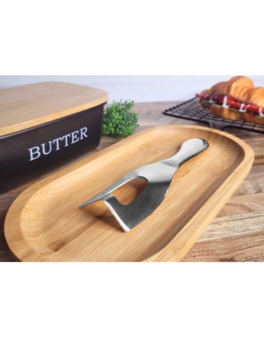 Faca de Manteiga e Queijo Espatula Angular Aço...