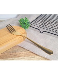 Garfo para Peixe Dourado Talheres Aço Inox 2