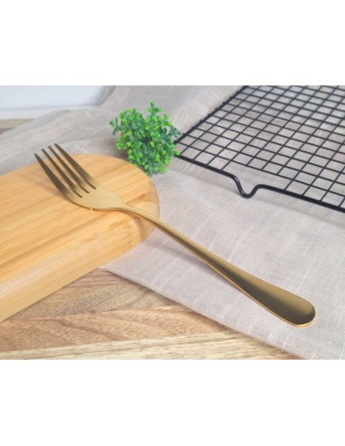 Garfo para Peixe Dourado Talheres Aço Inox