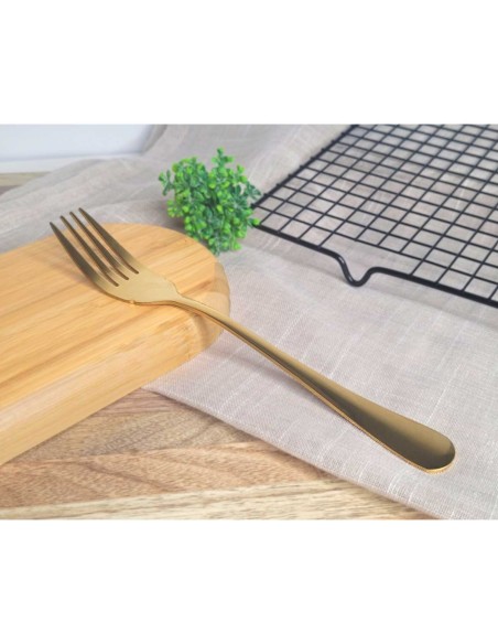 Garfo para Peixe Dourado Talheres Aço Inox