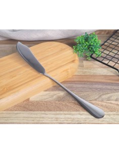 Faca para Peixe Espatula Prata Talheres Aço Inox 2