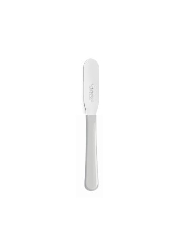 Espatula para Manteiga e Pate Inox Cabo Branco 3un