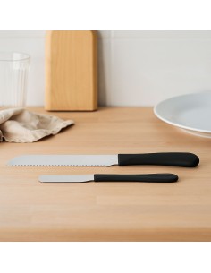 Faca de Pao Serrilhada Cabo Preto 2