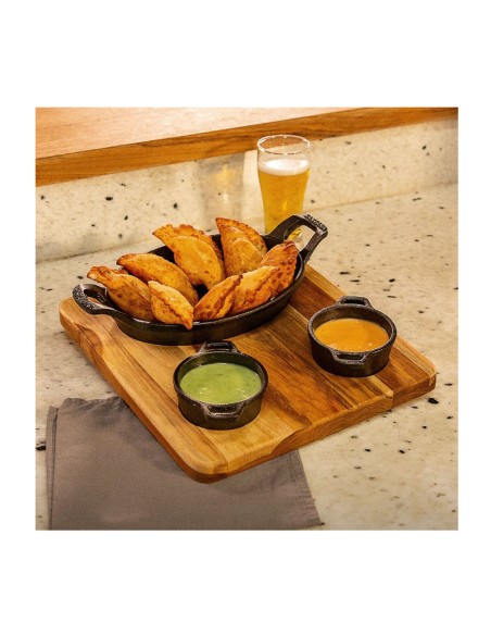 Travessa Assadeira Ferro Forno Fogao Inducao Servir 700ml