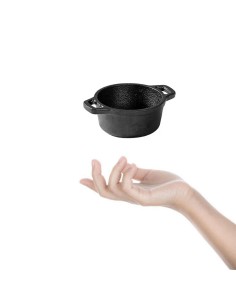 Panela Mini Caçarola Ferro Fundido Fogao Forno Induçao 110ml