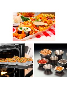 Ramekin Tigela Inox Sobremesa Mini Bolo Sufle Molho 150ml 2