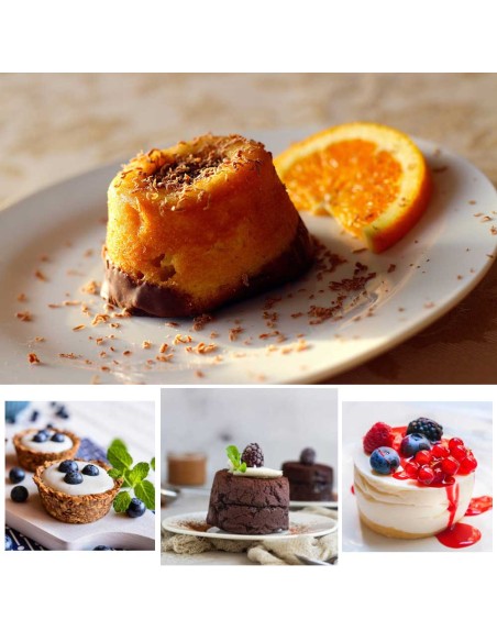 Ramekin Tigela Inox Sobremesa Mini Bolo Sufle Molho 90ml