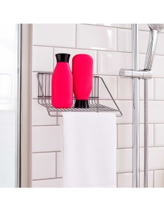 Prateleira Suspensa Organizador Cozinha Banheiro Preto 2