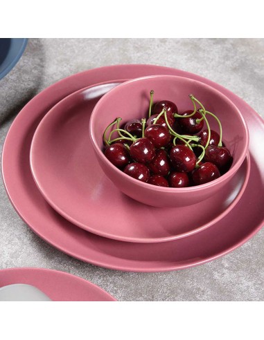 Pote Bowl Rosa Ceramica 550ml Color Tigela Rose