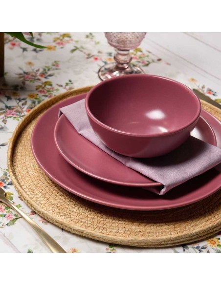 Pote Bowl Rosa Ceramica 550ml Color Tigela Rose
