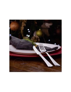 Faca de Mesa para Carne Serrilhada Aço Inox Talheres... 2