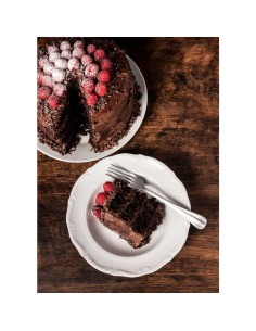 Garfo de Sobremesa Inox Resistente Elegante Elite 1un 2