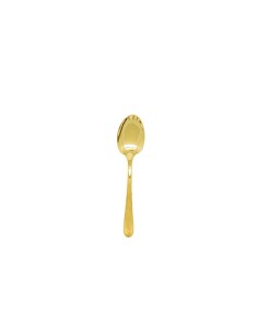Colher de Cha Dourado Talher de Metal Inox Inteiro 1 un