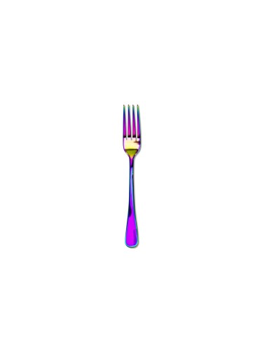 Garfo de Sobremesa Talher Furta Cor Metal Inox Inteiriço 1un