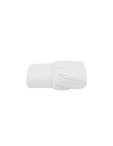 Lençol Branco Casal KING 300 Fios Percal Avulso Elastico 1un