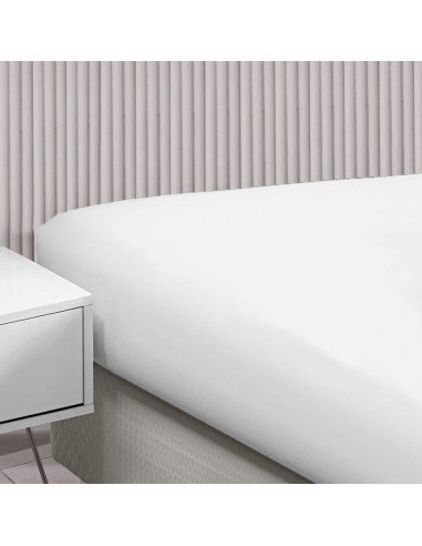 Lençol Branco Casal KING 300 Fios Percal Avulso...