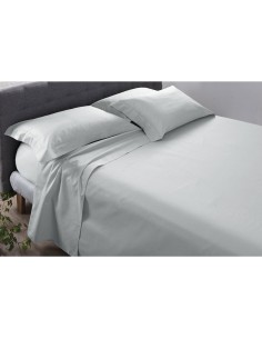 Lençol Elastico QUEEN Cinza Algodao Egipcio 200 Fios 2