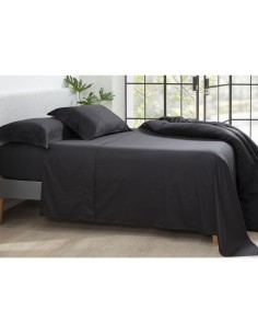 Lençol Elastico QUEEN Preto Algodao Egipcio 300 Fios... 2