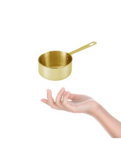 Panelinha Couvert Dourado Mini Panela Finger Food Buffet...