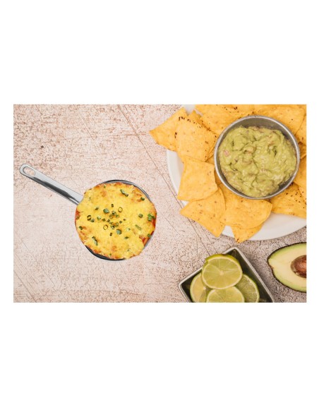 Panelinha Couvert Preto Mini Panela Finger Food Buffet 120ml