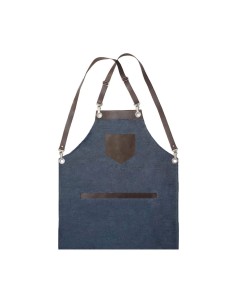 Avental Jeans Profissional Bar Barbearia Restaurante Couro