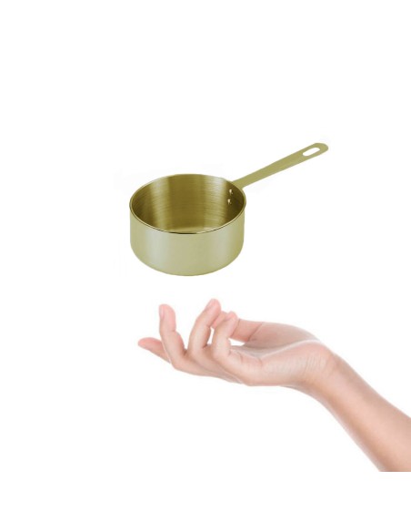 Panelinha Couvert Ouro Velho Mini Panela Finger Food 120ml