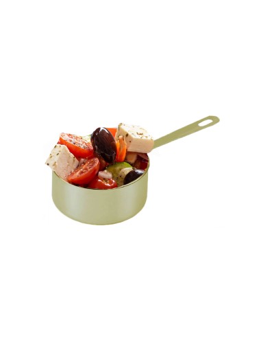 Panelinha Couvert Ouro Velho Mini Panela Finger...