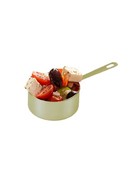 Panelinha Couvert Ouro Velho Mini Panela Finger Food 120ml