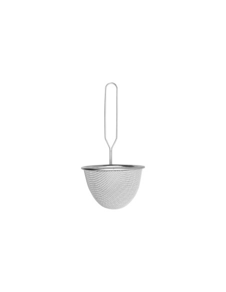 Peneira Coador Alça Aço Inox Molho Cafe Confeitaria 10cm
