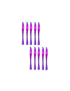 Faca de Sobremesa Furta Cor Talheres Aço Inox 12un