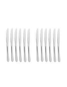 Faca de Sobremesa Aço Inox Resistente Elite 12un