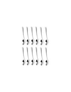 Colher de Cafe Aço Inox Resistente Elite 12un