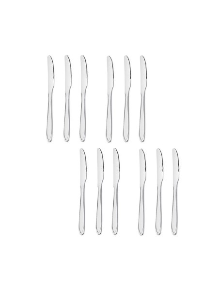 Faca de Mesa Aço Inox Talheres Victoria 12un