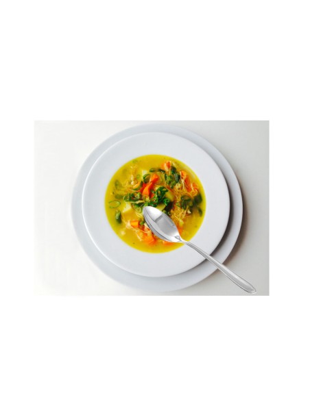 Colher de Mesa Colheres Talheres Aço Inox Victoria 12un