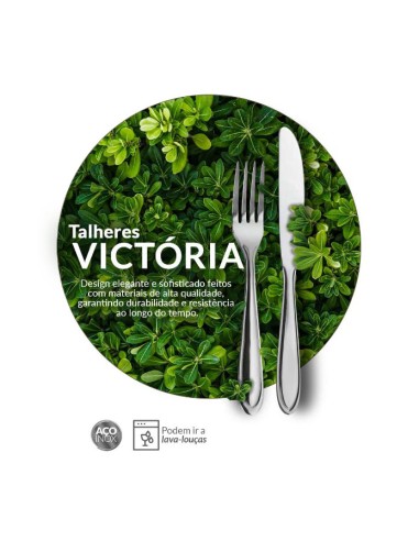 Faca de Mesa Serrilhada Churrasco Talheres Inox...