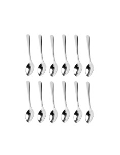 Colher de Sobremesa Inox Resistente Elegante Elite 12un