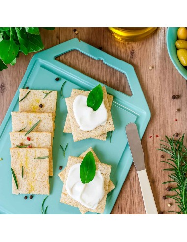 Espatula para Manteiga e Pate Inox Cabo Branco 3un