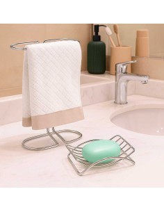 Saboneteira Porta Sabonete Aço Cromado 2