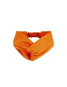 Faixa de Cabelo Turbante Bandana Laranja Chef de Cozinha